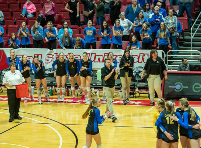 Hamilton Southeastern Castle Illinois girls volleyball 11-4-23 Julie L Brown 24067